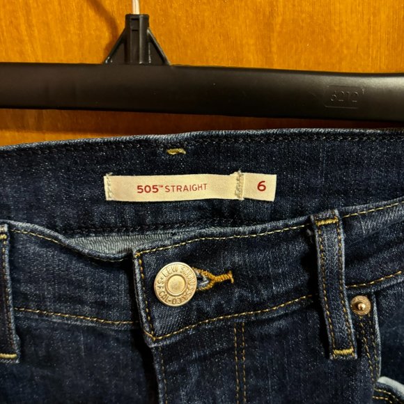 LEVI STRAUSS & CO. 505 Straight leg jeans size 6 - Picture 4 of 11